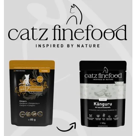 Catz Finefood Pure (Purrrr N.107) Kangur saszetka 85g-2042228