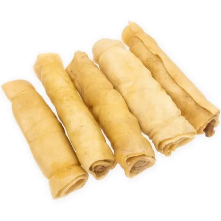 4DOGS Skóra jagnięca rollo 15cm 5szt