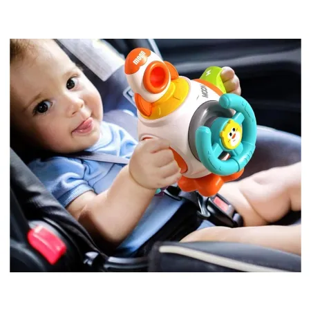 Kostka Sensoryczna Edukacyjna Interaktywna Zabawka Stacja Kosmiczna Rakieta-2044141