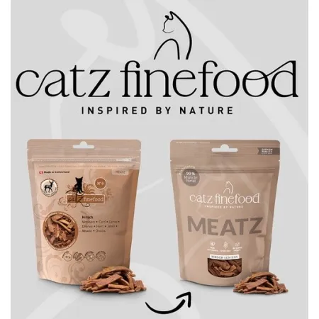 Catz Finefood Meatz N.09 Jeleń 45g-2044154