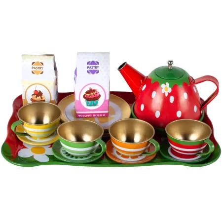 Zestaw Kawowy, do Parzenia Herbaty Kawy Czajnik Filiżanki + Akcesoria 17 el.-2046807