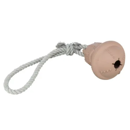 Trixie Zabawka Świąteczna dla psa Dzwonek z linką beżowy 12/36cm [TX-92018]
