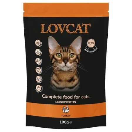 Lovcat Pure Turkey saszetka 100g