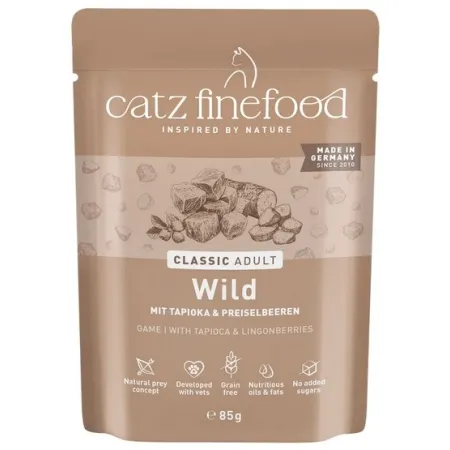 Catz Finefood Classic N.09 Dziczyzna saszetka 85g-2047651