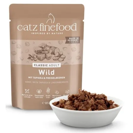 Catz Finefood Classic N.09 Dziczyzna saszetka 85g-2047652