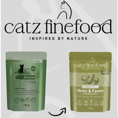 Catz Finefood Classic N.15 Kurczak i Bażant saszetka 85g-2047656