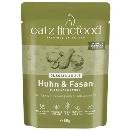 Catz Finefood Classic N.15 Kurczak i Bażant saszetka 85g-2047657