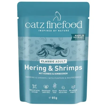 Catz Finefood Classic N.13 Śledź i Krewetki saszetka 85g-2047666