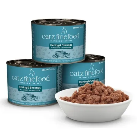 Catz Finefood Classic N.13 Śledź i Krewetki puszka 200g-2047684