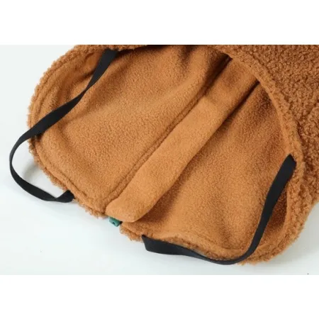 Zolux Ciepła bluza dla psa Bouclette R.40 jasnobrązowa-2047976