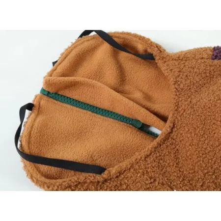 Zolux Ciepła bluza dla psa Bouclette R.55 jasnobrązowa-2047999