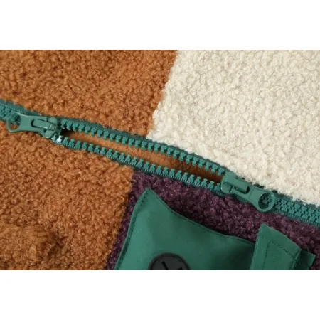 Zolux Ciepła bluza dla psa Bouclette R.55 jasnobrązowa-2048001