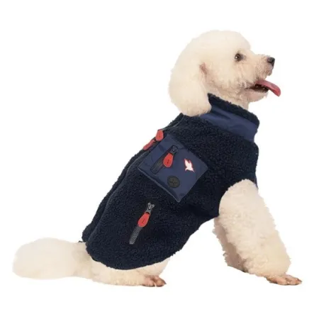 Zolux Ciepła bluza dla psa Bouclette R.40 granatowa-2048013