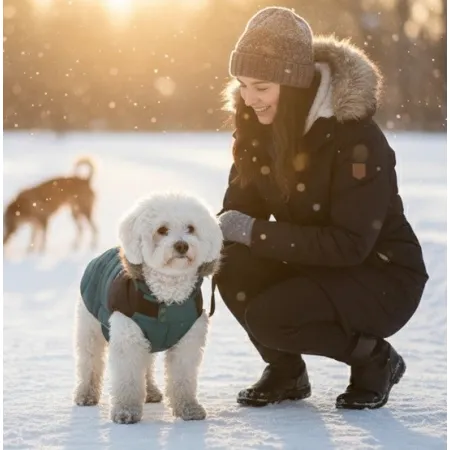 Zolux Kurtka puchowa dla psa New Mountain R.45 niebieska-2048133