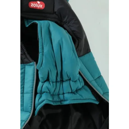 Zolux Kurtka puchowa z szelkami dla psa R.30 niebieska-2048190