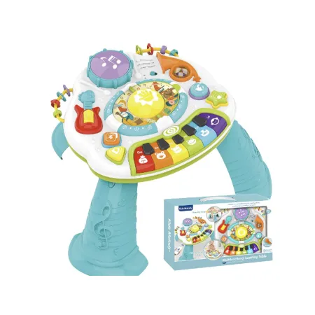 Multifunkcyjny Edukacyjny Muzyczny Stolik Dla Dzieci Pianinko Mikrofon-2048354