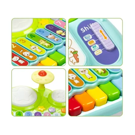 Ksylofon Cymbałki Perkusja Pianinko Dla Dzieci Zabawka Edukacyjna Muzyczna-2048363