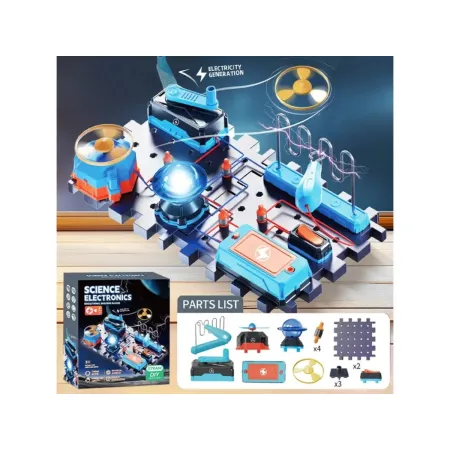 Zestaw doświadczalny Do Eksperymentów Naukowych Zabawka Naukowa Eksperyment Obwód Elektroniczny-2048376
