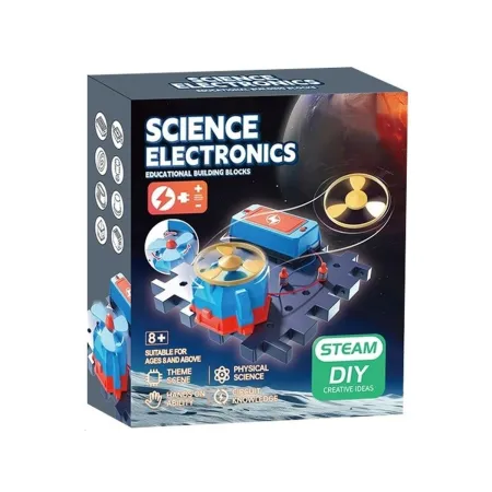 Zestaw Do Eksperymentów Naukowych Wiatrak Wiatraczek Śmigło Zabawka Naukowa Eksperyment Obwód Elektroniczny