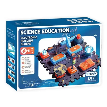 Zestaw Do Eksperymentów Naukowych Sygnalizacja Świetlna Wiatrak Zabawka Naukowa Eksperyment Obwód Elektroniczny-20483