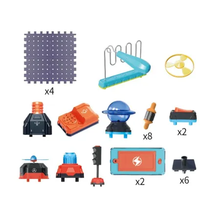 Zestaw Do Eksperymentów Naukowych Sygnalizacja Świetlna Wiatrak Zabawka Naukowa Eksperyment Obwód Elektroniczny-20483