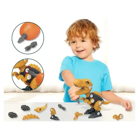 Klocki Konstrukcyjne DINOZAUR Do Skręcania I Rozkręcania Zestaw Klocków 36 El.-2048428