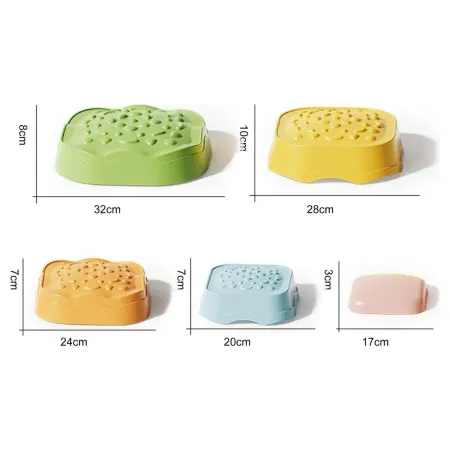 Ścieżka Sensoryczna Dla Dzieci KAMIENIE BALANSUJĄCE 5 Szt Równowaga Trening Równowagi-2049529