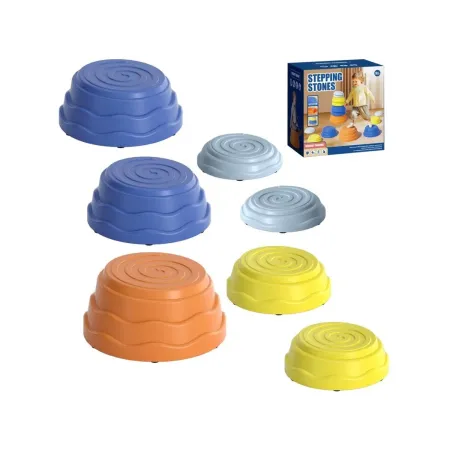 Ścieżka Sensoryczna Dla Dzieci KAMIENIE BALANSUJĄCE 7 Szt Równowaga Trening Równowagi-2049538