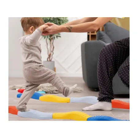 Ścieżka Sensoryczna Dla Dzieci KAMIENIE BALANSUJĄCE Do Ćwiczenia Równowagi 8 Szt Trening Równowagi-2049547