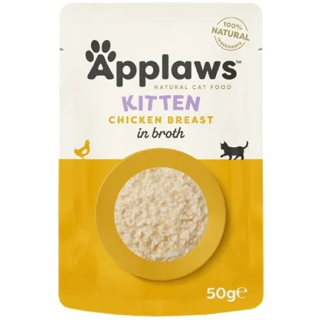 Applaws saszetka dla kota Kitten Kurczak w rosole 50g