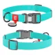 Collar WauDog Waterproof Obroża wodoodporna z QR-paszportem, akumulująca światło, plastikowy fastex, 15mm/25-35cm-20