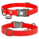 Collar Waterproof Obroża wodoodporna z QR-paszportem, plastikowy fastex, M 20mm/28-40cm czerwona