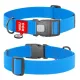 Collar Waterproof Obroża wodoodporna z QR-paszportem, plastikowy fastex, XXL 35mm/46-70cm niebieska