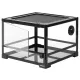 Repti-Zoo Glass Terrarium 45x45x32cm - szklane terrarium z metalową siatką-2042029