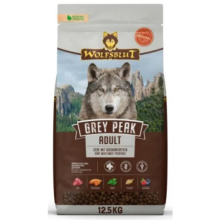 Wolfsblut Dog Grey Peak - koza i bataty 12,5kg-2050596