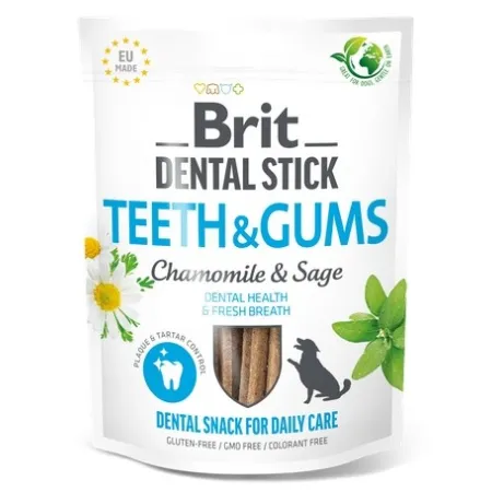 Brit Dental Stick Teeth & Gums with Chamomile & Sage 251g-2050602