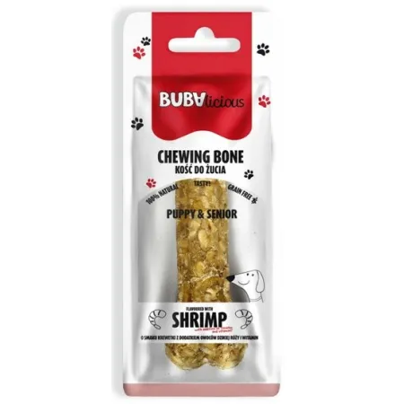 BUBAlicious Kość Puppy & Senior z krewetką, owocami dzikiej róży i witaminami 17cm [3723]