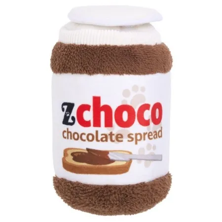 ZippyPaws Pluszowa norka bungee dla psa Słoik czekolady [ZP1112]-2050682