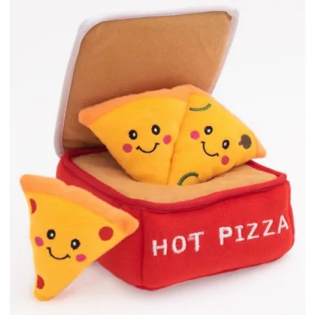 ZippyPaws Pluszowa norka dla psa Pudełko Pizzy [ZP1045]