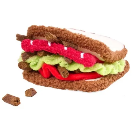 ZippyPaws Pluszowa zabawka dla psa Snufflerz Sandwich [ZP1147]-2050698