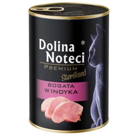 Dolina Noteci Premium Kot Sterilised Bogata w indyka puszka 400g