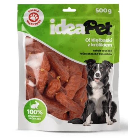 IdeaPet Kiełbaski z królikiem 500g-2052875