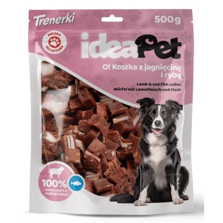 IdeaPet Kostka z jagnięciną i rybą 500g-2052879