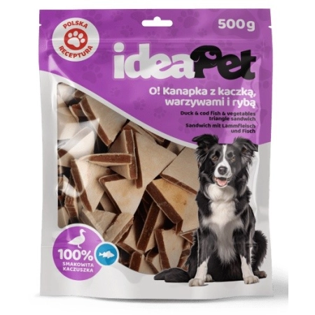 IdeaPet Kanapka z kaczką, warzywami i rybą 500g-2052881