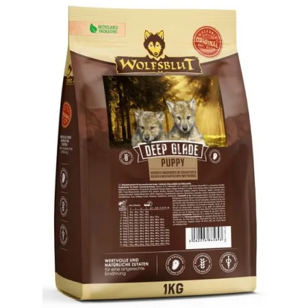 Wolfsblut Dog Deep Glade Puppy - jeleń i bawół 12,5kg