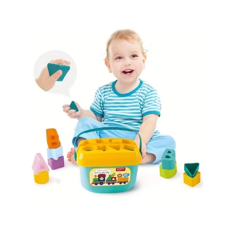 Edukacyjna Zabawka Sorter Z Klockami Układanka Wiaderko Literki Klocki-2053792