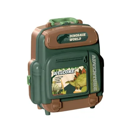 Duży Zestaw Dinozaurów W Plecaku Figurki W Walizce DINOZAURY Wulkan Akcesoria 30 El.-2053814