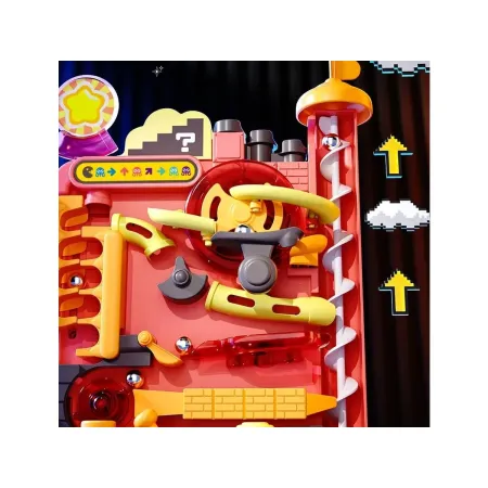 Kulkowy Tor Przeszkód Zjeżdżalnia Zjazd Dla Kulek Kulodrom Zabawka interaktywna-2053832