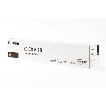 Oryginalny Toner Czarny Canon iR1018, iR1020, iR1022, iR1024 (C-EXV18, CEXV18, 0386B002)