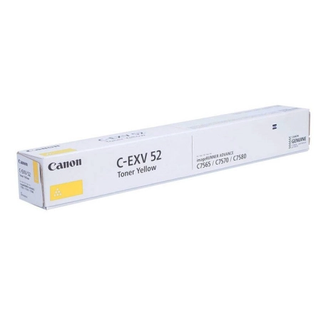 Oryginalny Toner Yellow Canon ADV iR-C7565, iR-C7570, iR-C7580 (C-EXV52Y, CEXV52Y, 1001C002)